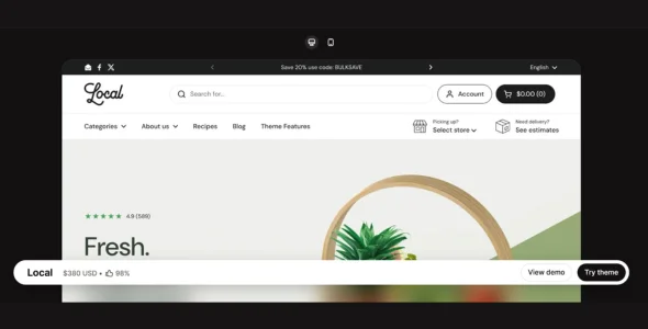 Local Shopify Theme v3.2.1 Free Download local shopify theme nulled free download