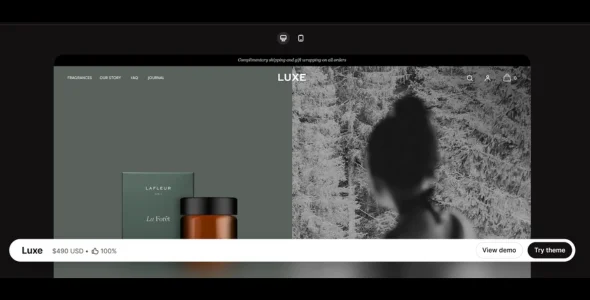 Luxe Shopify Theme v13.1.0 Free Download luxe shopify theme nulled