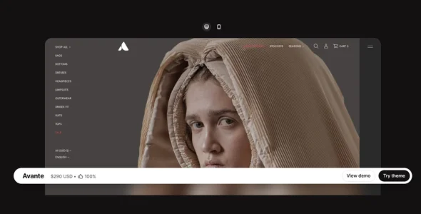 Avante Shopify Theme v12.2.1 Free Download avante shopify theme nulled free download