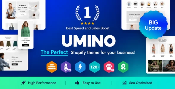 Umino Shopify Theme v2.7.0 Free Download umino shopify theme nulled