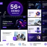 Agntix Digital Agency & Creative Portfolio WordPress Theme NULLED