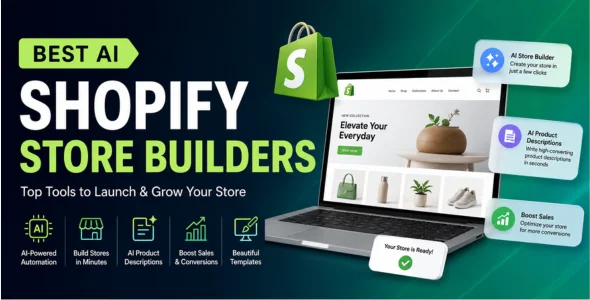 8 Best AI Shopify Store Builders in 2026 (Free & Paid Options) best AI Shopify store builders