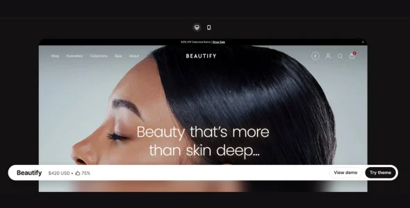 Beautify Shopify Theme v1.2.0 Free Download beautify shopify theme nulled free download