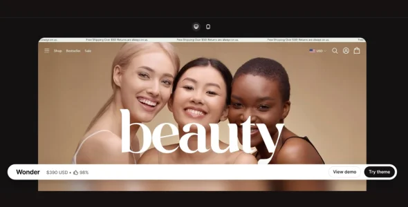Wonder Shopify Theme v2.2.1 Free Download wonder shopify theme nulled